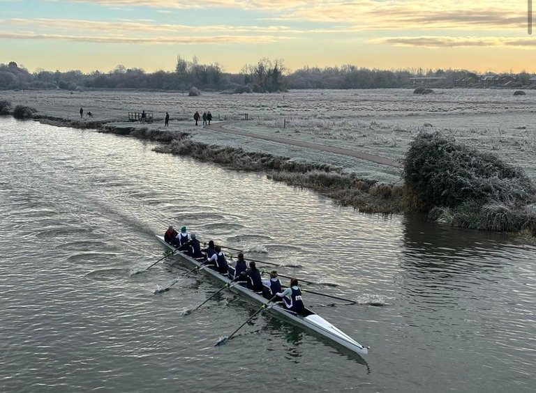 WChamp8+ racing at Winter League 1 2025