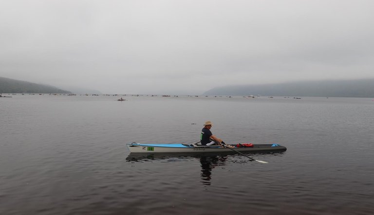 Simon Watson on Loch Ness